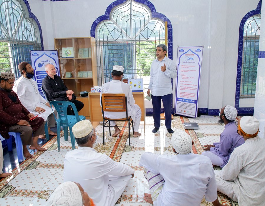 Faith-based community engagement session
